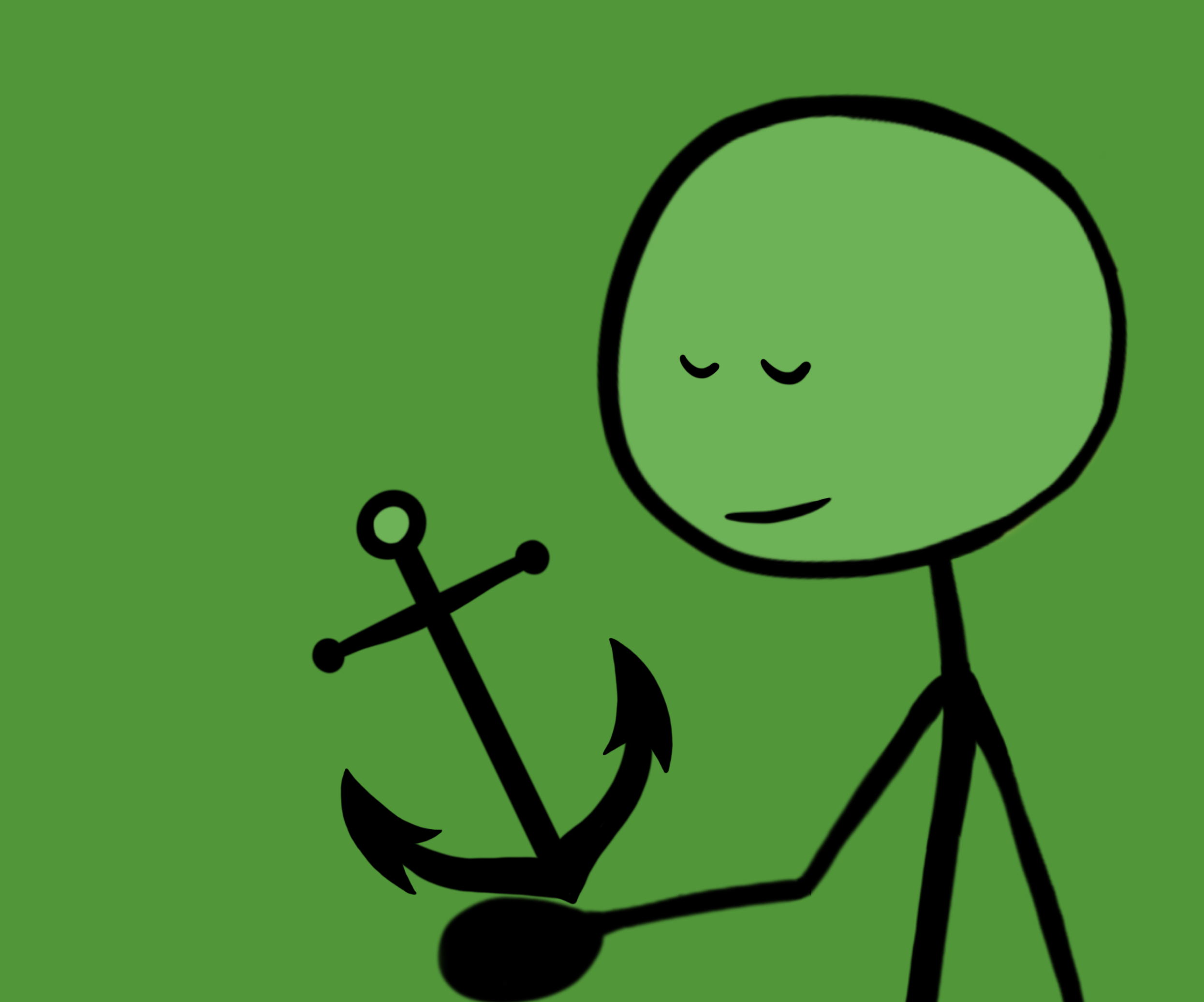 grounding-exercise-green